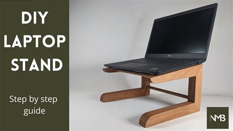 MAKING A LAPTOP STAND // A step by step guide - Easy DIY project - YouTube