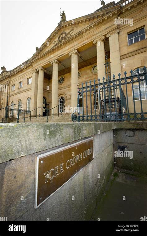 York Crown Court exterior, UK Stock Photo - Alamy