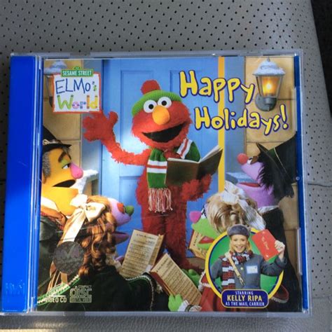 Genuine VCD Sesame Street Elmo's World Happy Holidays!, Hobbies & Toys ...