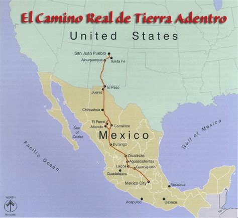 El Camino Real Route Map – Christiane Von Linz