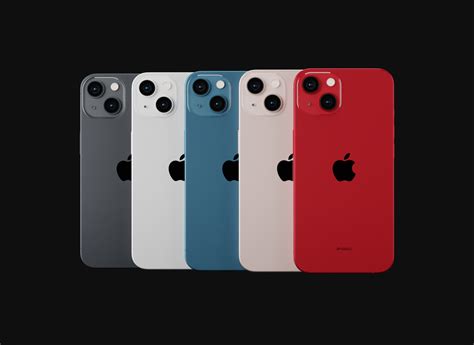 Apple iPhone 13 in all Official Colors model - TurboSquid 1788642