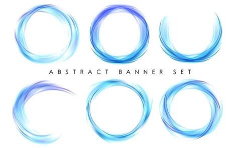 Abstract banner set in blue - Download Free Vectors, Clipart Graphics & Vector Art