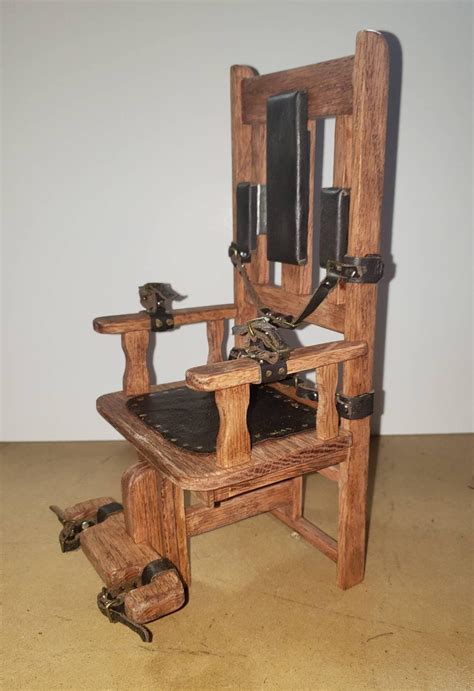 1:6 Scale Old Sparky Electric Chair Bondage Chair Restraint | Etsy Australia