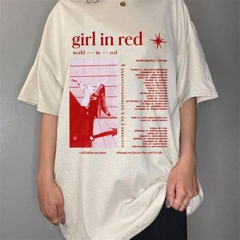 Girl in Red Merch - Etsy