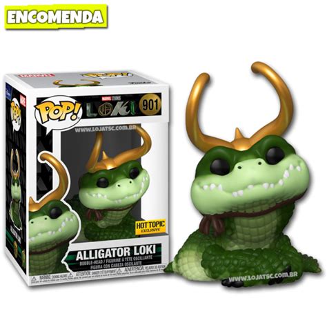 Funko Pop! Loki - Alligator Loki #901 - Loja TSC