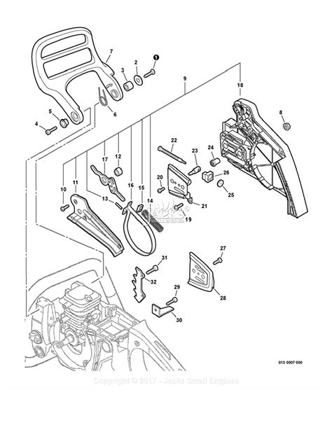 Echo Cs352 Chainsaw Parts Diagram Serial Number