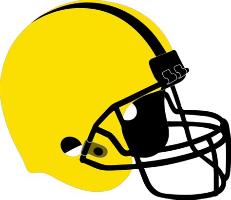 Football Helmet Gold Clip Art at Clker.com - vector clip art online ...