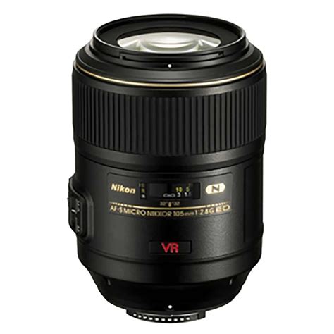 Nikon 105mm F2.8 AF-S VR IF ED Micro Lens | McBain Camera