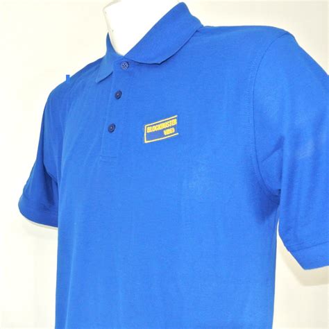 BLOCKBUSTER VIDEO 1990s Vintage Employee Uniform Polo Shirt - Etsy