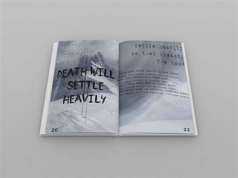 Experimental book on Behance