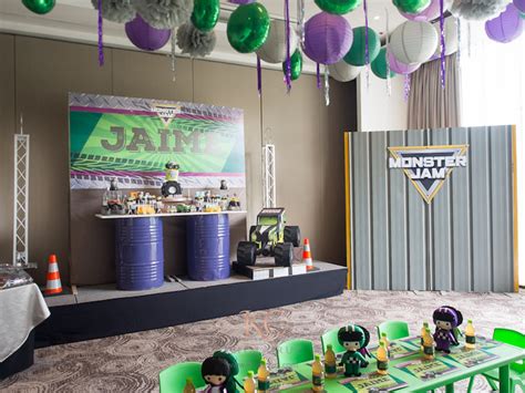 Kara's Party Ideas Monster Truck Monster Jam Birthday Party | Kara's Party Ideas