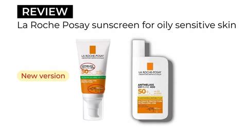 La Roche Posay sunscreen for oily sensitive skin