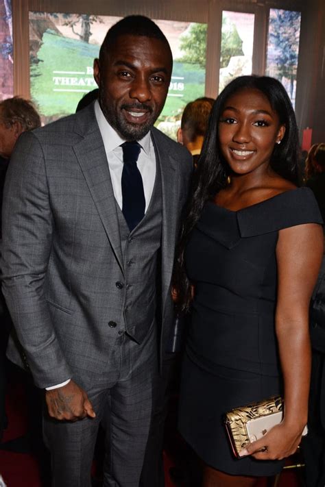 Idris Elba and Family at the Evening Standard Awards | POPSUGAR Celebrity