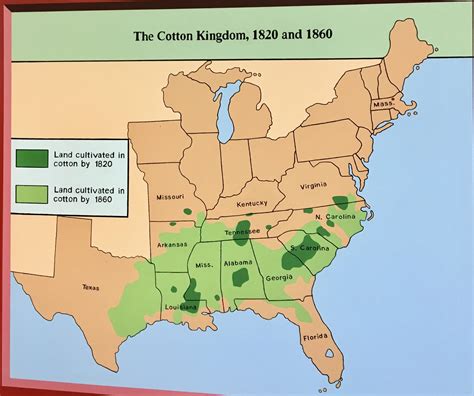 The Cotton Kingdom, 1820 and 1860 – mks con brio