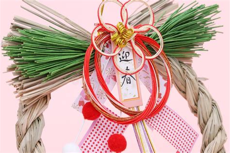 Japanese New Year Decoration Shimenawa Stock Image - Image of greeting, entrance: 135763113