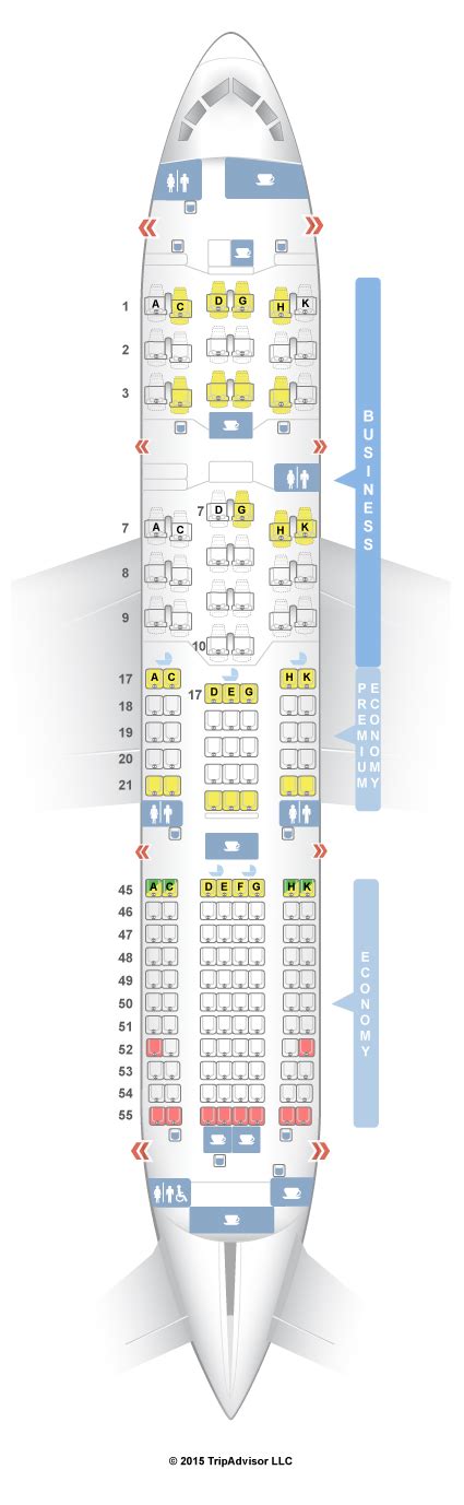 SeatGuru Seat Map Japan Airlines Boeing 787-8 (788) V2