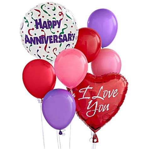 Anniversary Balloons at Send Flowers