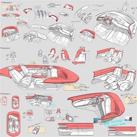 「INTERIOR - Car design」おしゃれまとめの人気アイデア｜Pinterest｜Nicolas Fourny | インテリアスケッチ, 車 内装, 車インテリア