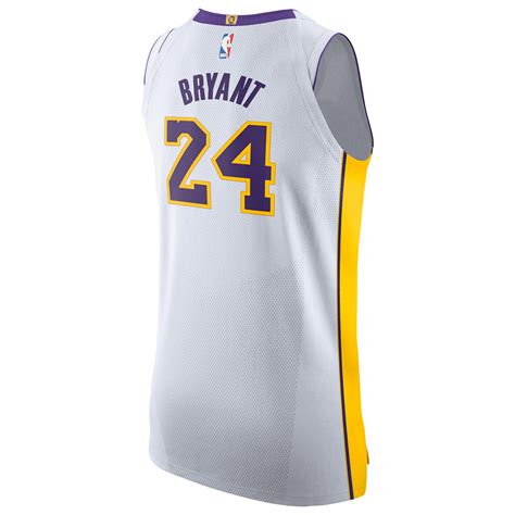 Nike Kobe Bryant Nba Authentic Jersey in White for Men - Lyst