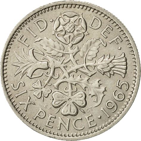 Sixpence 1965, Coin from United Kingdom - Online Coin Club