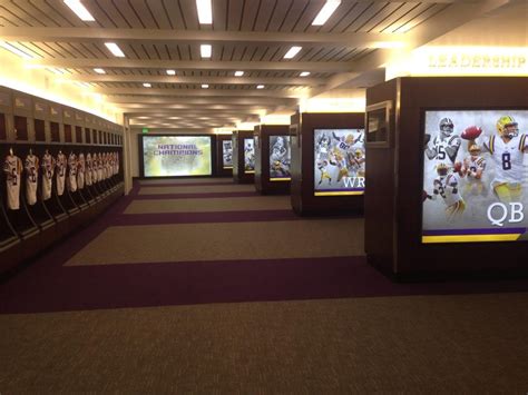 PHOTOS: LSU unveils locker room renovations