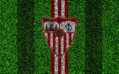 Download Sevilla Fc Painted Logo Wallpaper | Wallpapers.com