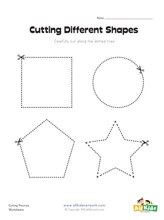 Free Printable Cutting Worksheets - FREE PRINTABLE TEMPLATES