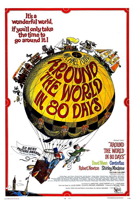 MOVIE POSTERS: AROUND THE WORLD IN 80 DAYS (1956)