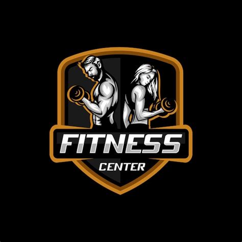 Premium Vector | Fitness Center Logo