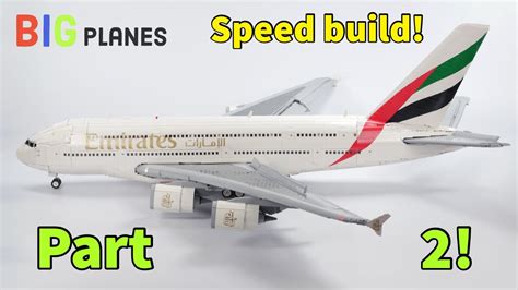 LEGO Airbus A380 Speed Build Part 2! - YouTube