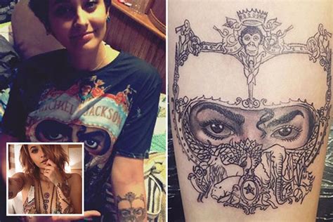 See wild child Paris Jackson’s 50 tattoos including skulls, swords, snakes and her late dad ...