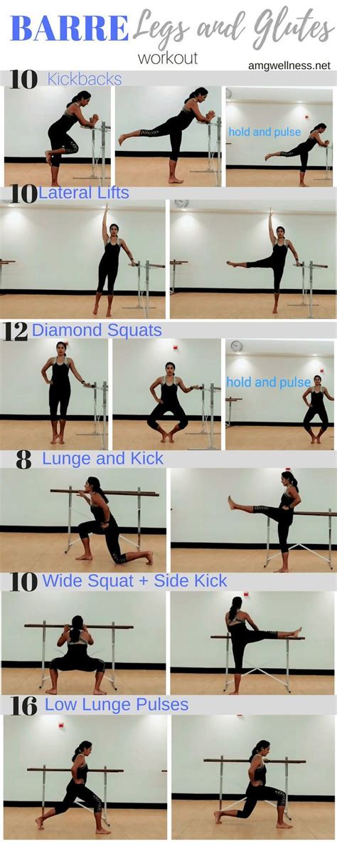 Barre Exercise List - Maryann Kirby's Reading Worksheets