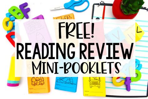 Free Reading Review Mini-Booklets for 4th and 5th Grade