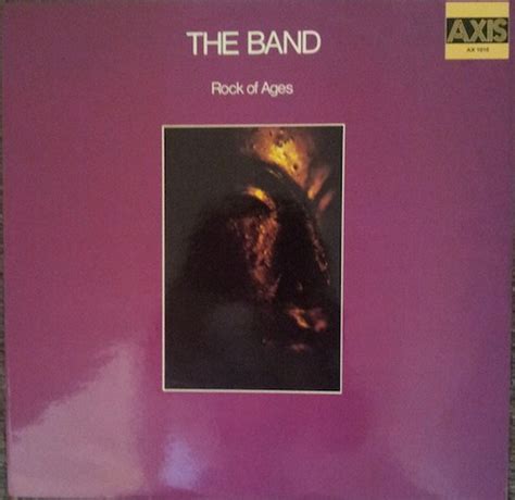 The Band - Rock Of Ages: The Band In Concert (Vinyl) | Discogs