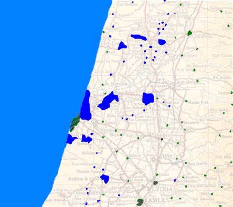 Yishuv of all Yishuvs: Map of ethnoreligious groups in Jaffa ...