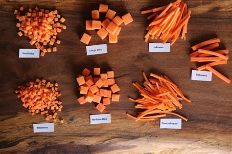 Basic Cuts of Vegetables - IansrFerrell