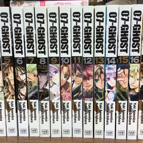 07-Ghost 1,5-17 Manga English New Viz 10 (14 Books) - Depop