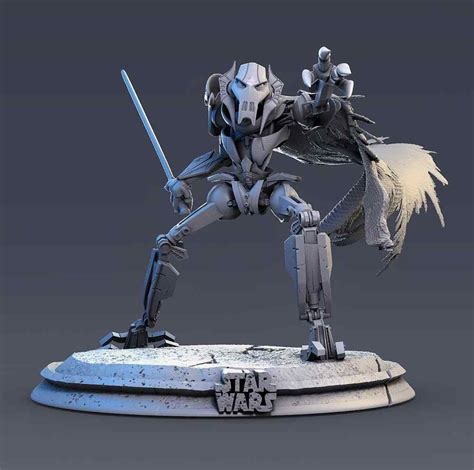 Star Wars - General Grievous Statue ‹ 3D Spartan Shop