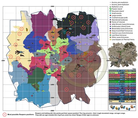 Subnautica Map Biomes, Resources, Spawn, Case