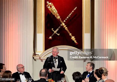 Prince Charles, Prince of Wales makes a speech as he attends a dinner... News Photo - Getty Images