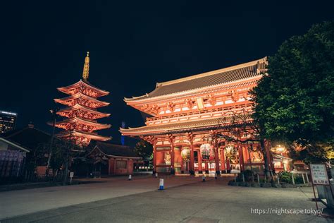 Sensoji Temple Night