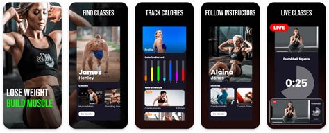 Fitness App Screenshot Design Template