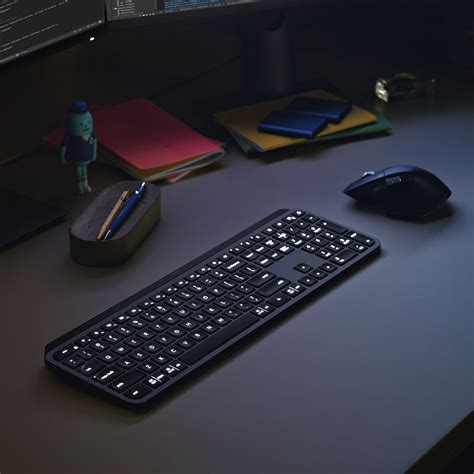 LOGITECH - MX KEYS ADVANCED FULL-SIZE WIRELESS SCISSOR KEYBOARD FOR PC ...