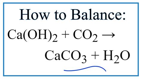 Balanced Equation For Reaction Of Carbon Dioxide With Limewater - Tessshebaylo