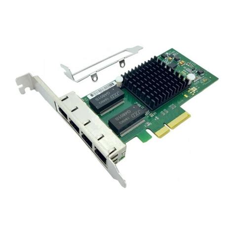 PCIE 4 RJ45 PORT LAN CARD - Matrix Warehouse Computers