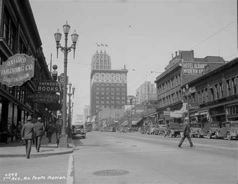 3rd Ave North from Marion (3480×2697) Old Photos, Vintage Photos ...