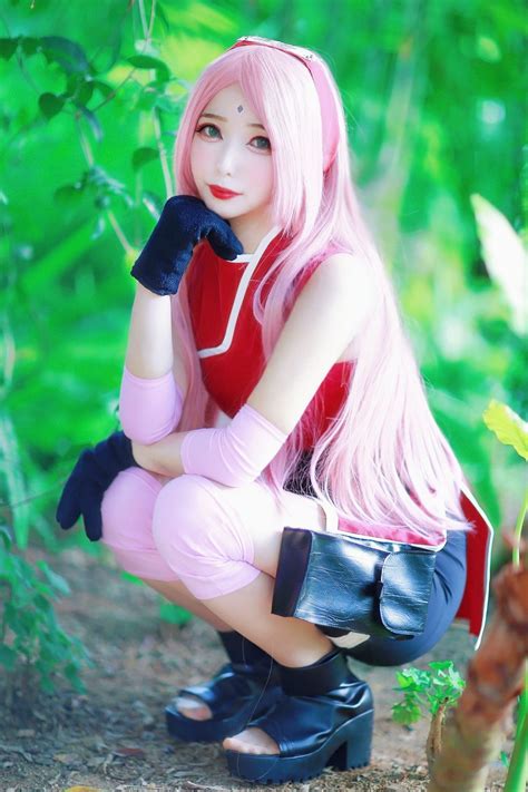 Pin by Hahahaha on Naruto the last cosplay | Sakura cosplay, Sakura haruno cosplay, Kawaii cosplay