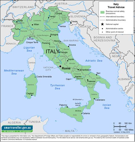 Large Detailed Map Of Italy With Cities