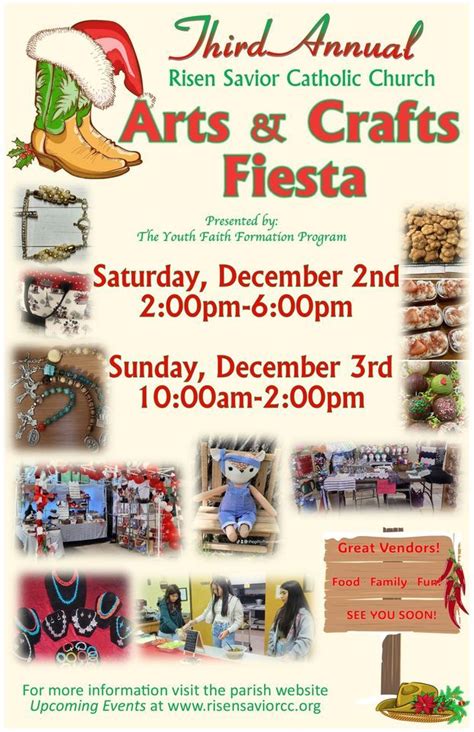 Risen Savior 3rd Annual Arts & Crafts Fiesta , 7701 Wyoming Blvd NE Albuquerque NM 87109, 2 ...