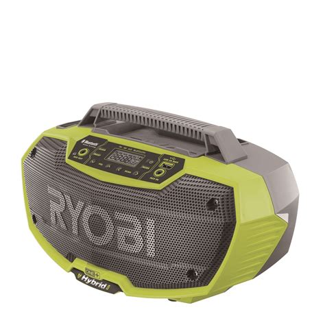 Ryobi One+ HYBRID RADIO 18V Bluetooth Two 7W Speaker,USB Charging Japan ...